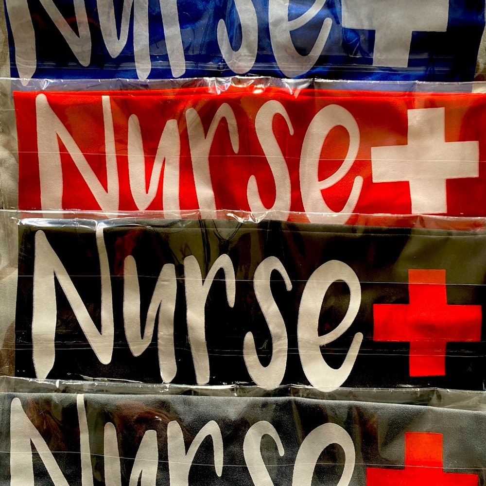 NEW NURSE’S HEADBANDS WITH BUTTONS